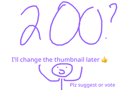 TY FOR 200 (closed voting)