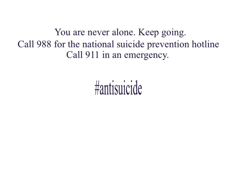 You are not alone.