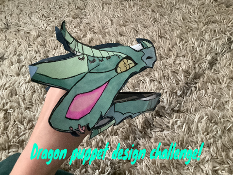 Dragon puppet design challenge! (Open)