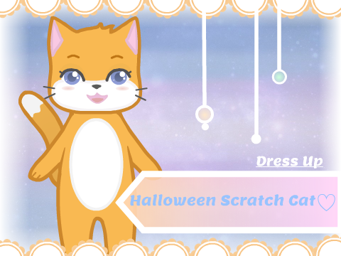 Halloween Scratch Cat ♡ Dress Up