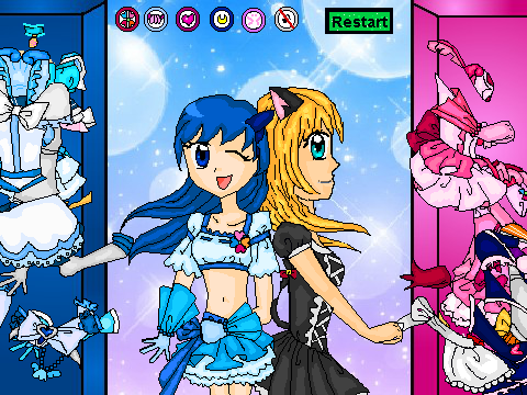 Magical anime duo dress up! remix