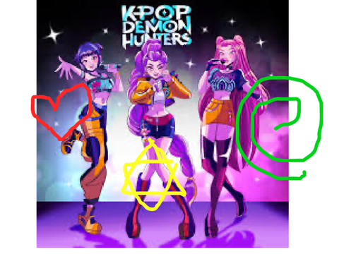 Who’s your favourite K-pop Demon Hunters Character? remix