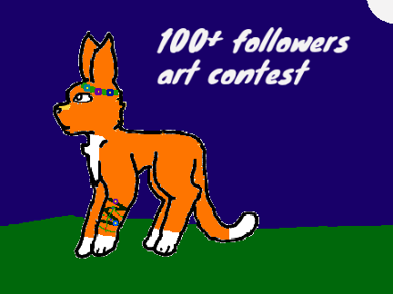 100+ Followers art contest