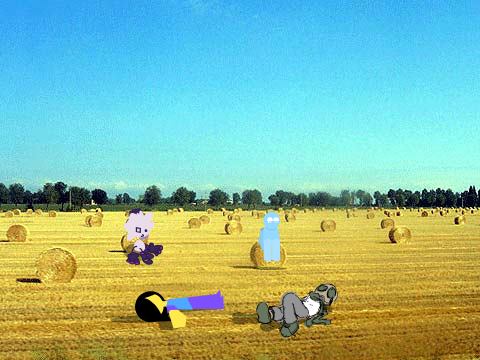 add yourself in the hay field remix remix remix