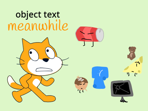 Object Text Meanwhile #5