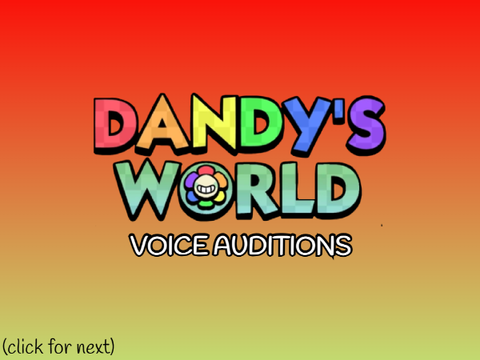 The Dandy's World Show || Audition