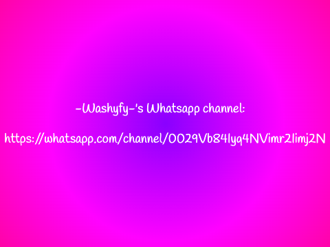 A little help for -Washyfy-?