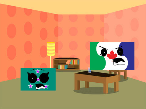 james escape asylum and gets grounded