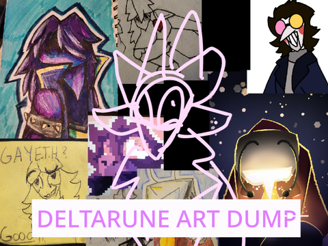Deltarune art dump