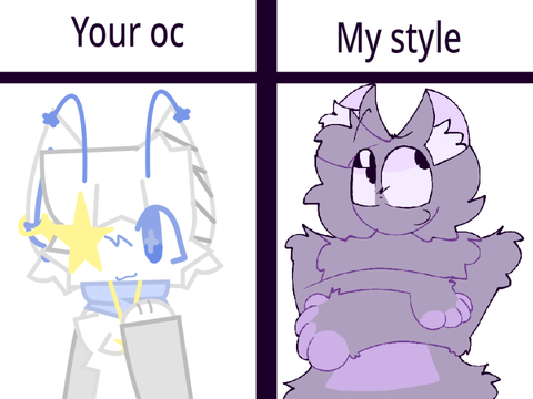 Remix and I'll draw your oc!