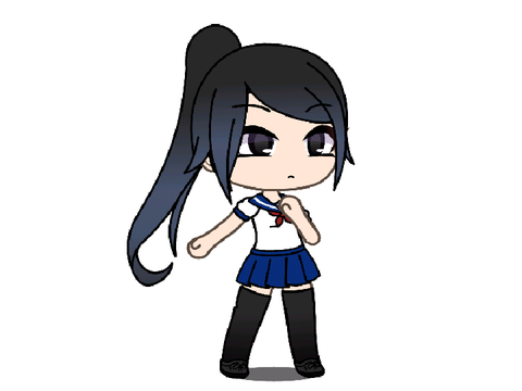 Ayano Aishi in Gacha Life
