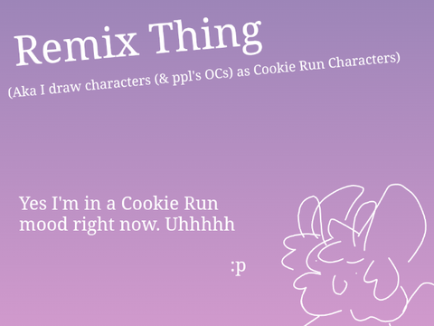 Turning ppl's character of choice into CR: Stalegate Characters | Cookie Run: Stalegate/OC/Fandom