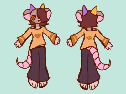 fursona redesign