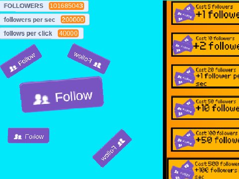 Follower Clicker
