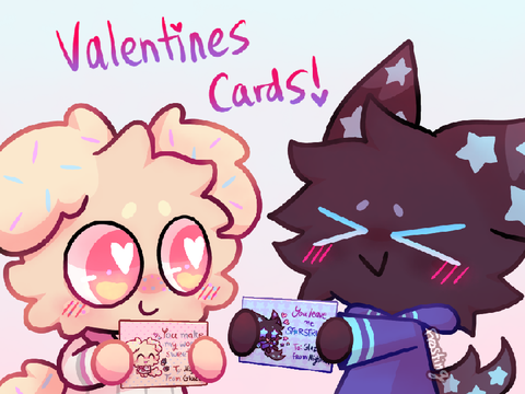 valentines day cards! <3