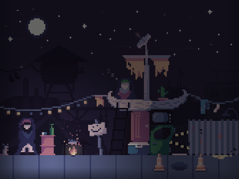 Dead is the Night [pixel art]