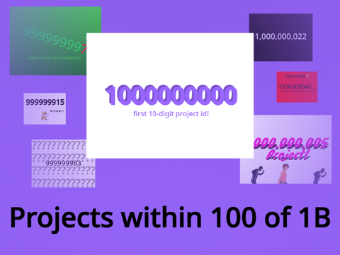 Projects within 100 of 1B