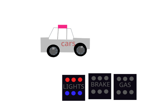 police car