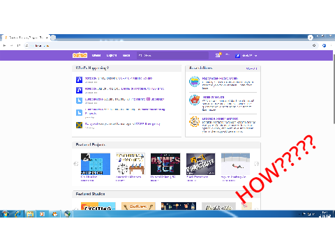 Scratch on Windows 7