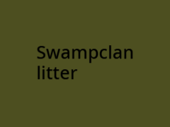 Swampclan litter (One more left!)