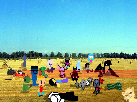 add yourself in the hay field remix x 20