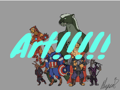 Avengers Fanart/Animal Redesign 