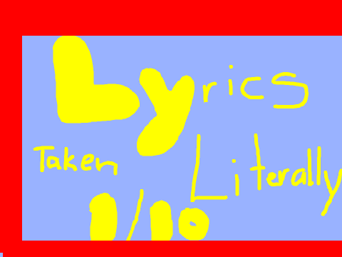 Lyrics Taken Literally Best Hits 1/10