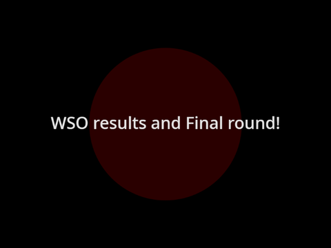 WSO results and final round