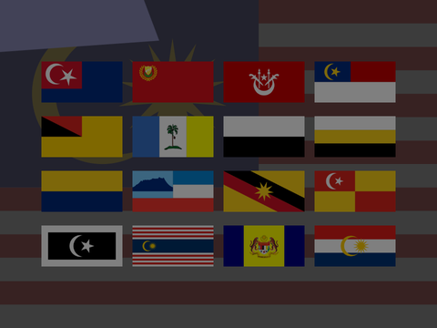 flag band: malaysian states and federal territories (fixed)