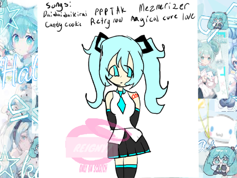 DRAWING CONTEST! (Anime/Vocaloid) Miku