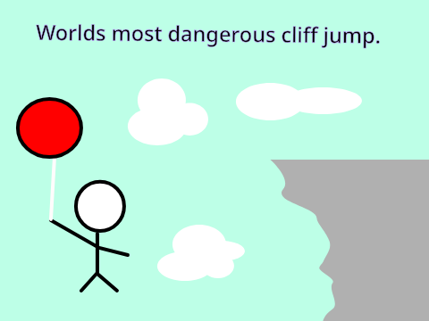 Worlds most dangerous cliff jump