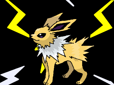 Jolteon speed drawing