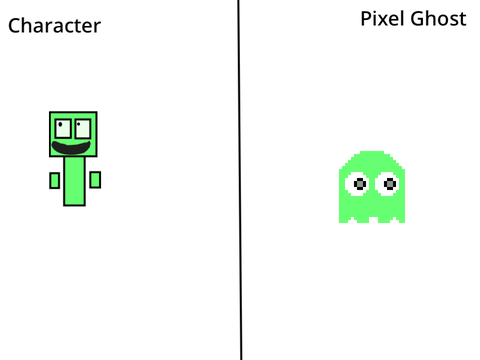 Give me a Character and I’ll turn into a Pixel Ghost remix remix-2