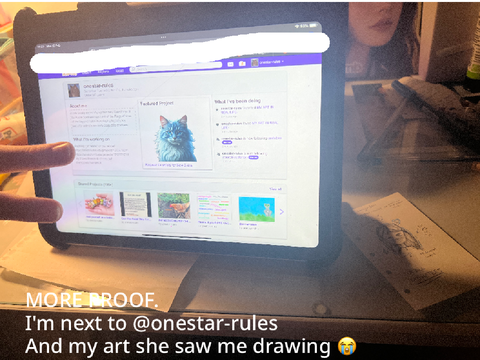 Proof that I drew art