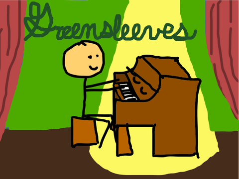 ||Piano|| Greensleeves