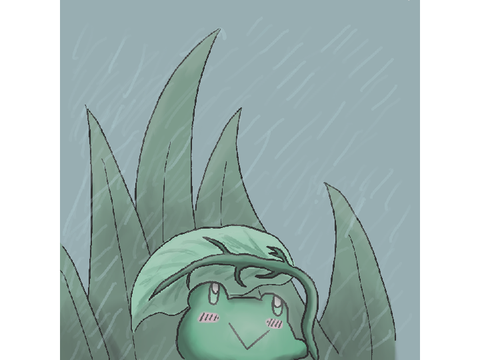 raindrops - art