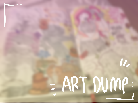 Tiny art dump