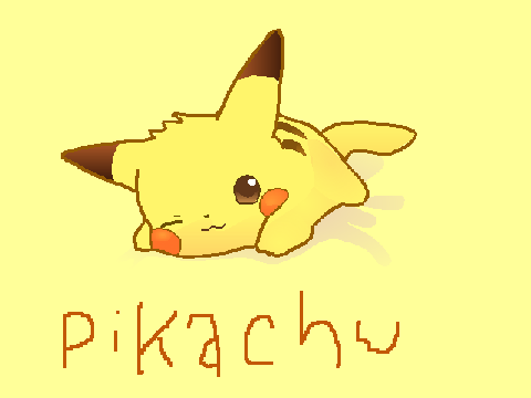 Pikachu speed drawing