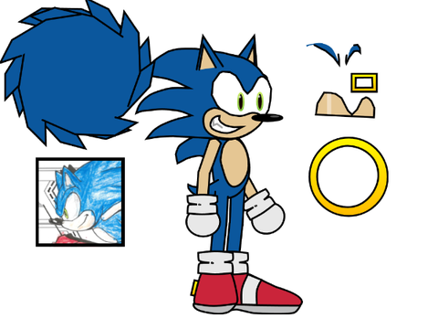 kinda basic Sonic Character vectors