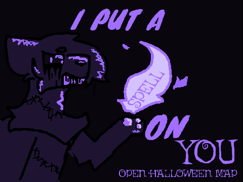 ||I PUT A SPELL ON YOU|| Open Palette Halloween MAP