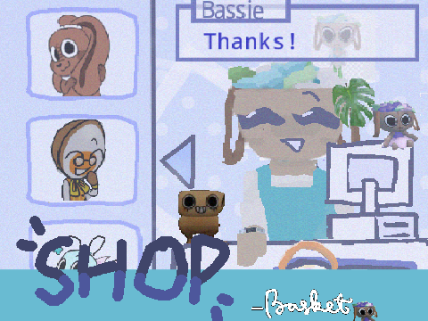 Bassie Bloomington Shop animation