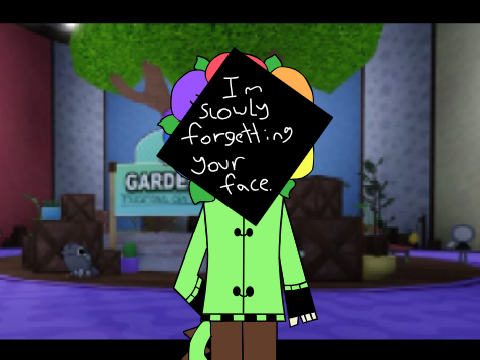 i'm slowly forgetting your face. . .