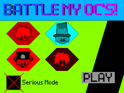 Battle my OC's (Keith Edition)
