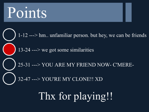 How San are you? [Somewhat]