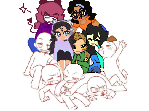 The friend group!! remixed for fun