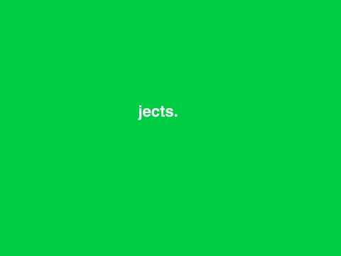 jects.
