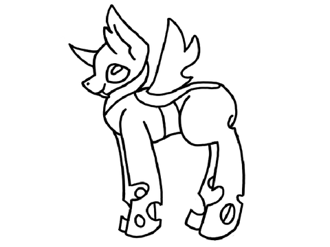 Free-To-Use MLP Changeling Base