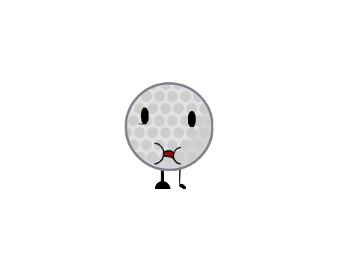 weird looking gball embarrassed thing