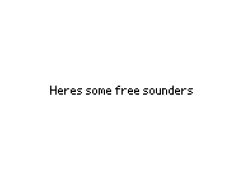 I mean why not some 6 free sounds?