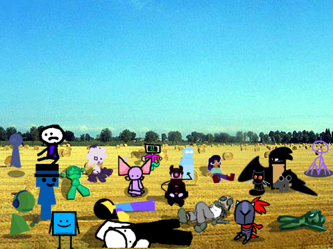 add yourself in the hay field remix x101